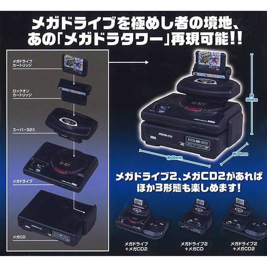 ガチャガチャ ゲーム機 Sega History Collection メガドライブ編 発売決定 Fig速 フィギュア プラモ 新作ホビー情報まとめ
