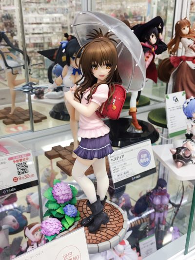 現状品 フリュー 結城美柑 雨傘 1/7 F:NEX限定 To LOVEる-とらぶる