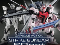 【ガンダムSEED】「機動戦士ガンダムCAPSULE ACTION ストライクガンダムSPセット」【4日予約締切】の画像