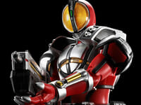 【仮面ライダー555】Figure-rise Standard「仮面ライダーファイズ ブラスターフォーム」プラモデル【プレバン受注開始】の画像