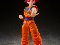 【ドラゴンボール】S.H.フィギュアーツ「スーパーサイヤ人ゴッド孫悟空-正しき心がもたらすサイヤ人の神-」「魔人ブウ-善-」可動フィギュア 再販決定、10月1日予約開始の画像