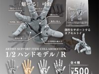 【ガチャガチャ】SO-TA「ARTIST SUPPORT ITEM COLLABORATION 1/2 ハンドモデル / R」1月発売の画像