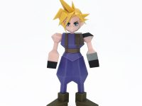 【FF7】ポリゴンソフビ「クラウド・ストライフ」予約開始、両腕、腰、両足首が可動の画像