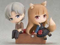 【狼と香辛料】Mini Memory「ロレンス&ホロ」デフォルメフィギュア 予約開始の画像
