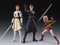 【スター・ウォーズ】S.H.フィギュアーツ「STAR WARS: The Clone Wars」参考展示の画像