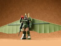 【太陽の牙ダグラム】COMBAT ARMORS「ソルティック H8 ラウンドフェイサー ハングライダー装着タイプ」プラモデル【再販予約開始】の画像
