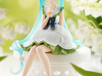 【初音ミク】ぬーどるストッパーフィギュア「Flower Fairyーすずらんー」プライズフィギュア【彩色原型公開】の画像