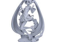 【初音ミク】BANPRESTO EVOLVE「桜ミク」プライズフィギュア化決定【原型公開】の画像