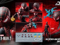 【マーベル】threezero「DLX スパイダーマン アップグレードスーツ（マイルズ・モラレス）」アクションフィギュア【近日予約開始】の画像