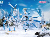 【初音ミク】圣斯基「雪ミク（雪未来-冰点回响）」プラモデル 発売決定【試作公開】の画像
