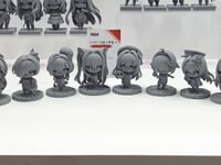 【勝利の女神:NIKKE】「SACシリーズ 新春シーズン デフォルメフィギュア」試作展示の画像