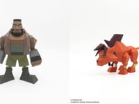 【FF7】ポリゴンソフビ「バレット・ウォーレス」「レッド13」予約開始の画像