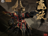 【オリジナルロボ】銘匠伝「始皇帝 嬴政」プラモデル 試作公開【近日予約開始】の画像